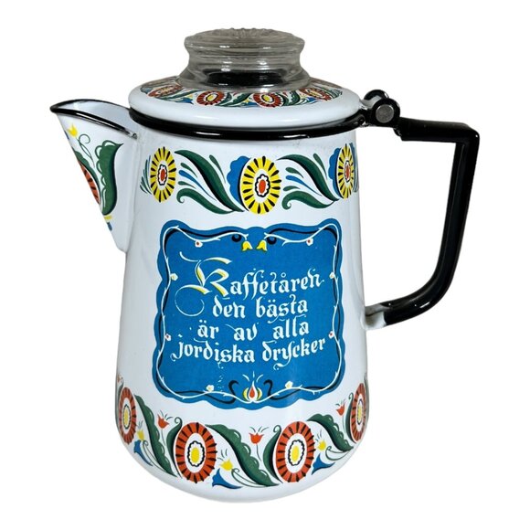 Vintage Swedish Coffee Pot - Picture 1 of 7